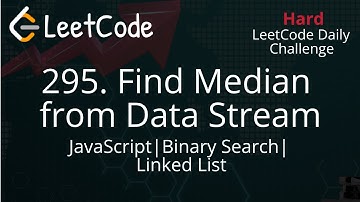 295. Find Median from Data Stream | JavaScript | LeetCode Daily Challenge | Array | Linked List