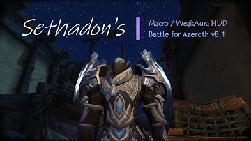 Shadow Priest Macros & Weakaura HUD (BfA v8.1)