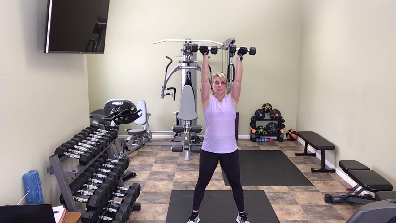 Underhand Lat Pulldown With Dumbbells YouTube
