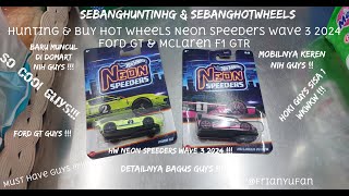 Hunting & Buy Hot Wheels Neon Speeders Wave 3 2024 Ford GT & Mclaren F1 GTR