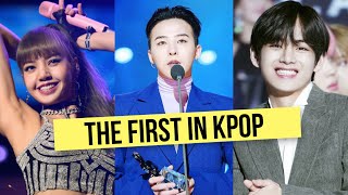 The First Time In Kpop