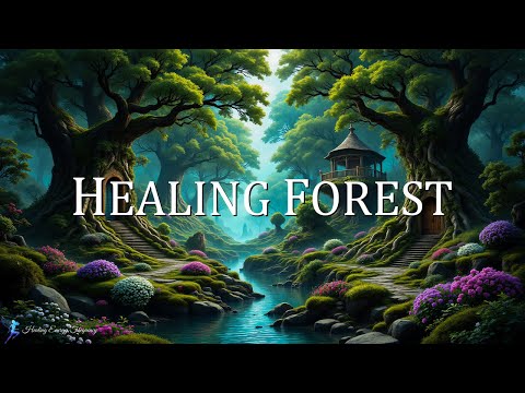 HEALING FOREST AMBIENCE | 432Hz + 963Hz Manifest Miracles | Deep Inner Peace &amp; Emotional Healing