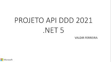 AULA 5 PROJETO DDD API 2021 - CRIAÇÃO DA CAMADA APLICAÇÃO