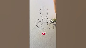 How to draw perspective of hand || Jmarrom