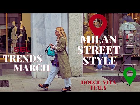Milan Street Style Trends | March 2025 👗✨ #MilanStreetStyle #FashionTrends2025