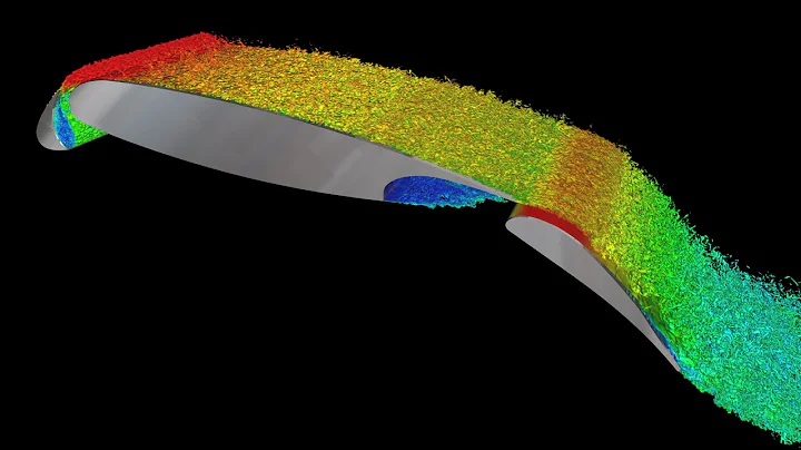 Large-Eddy Simulation of a multi-element wing section