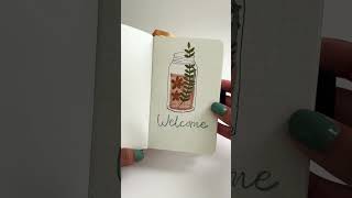 Does your journal have a welcome page?!π #bulletjournal #bujoideas #bujocommunity Does your journal have a welcome page?!π #bulletjournal #bujoideas #bujocommunity