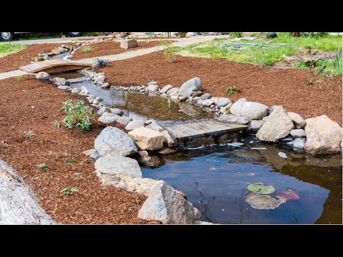 How to Build a Creek Water Feature