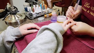 Getting My Nails Done for Back to School (there's a HINT in this video to a HUGE ANNOUNCEMENT!)