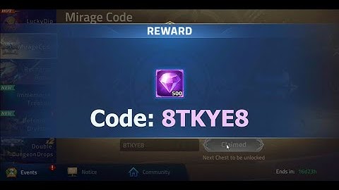Mobile Legends: Adventure | Ignite the Drylands | 2nd Mirage Code