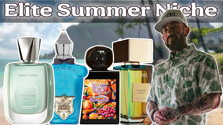 Top 10 Best Niche Summer Fragrances 2025