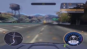 NFSMW Circuit #7 Omega 1st Lap 1:00.24 Lotus Elise By ZimanX