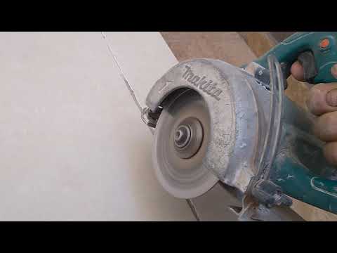 Vídeo: Como cortar porcelanato em casa com moedor, cortador de vidro, cortador manual de azulejo e quebra-cabeça?