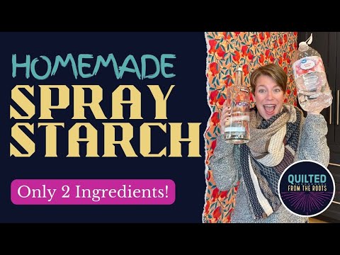 Homemade Spray Starch Recipe - FeltMagnet