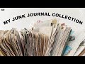 My Junk Journal Collection | Junk Journal Flip Through & How I Use My Journals