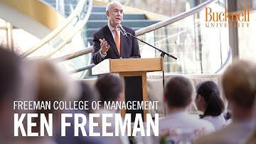 Freeman College of Management: Ken Freeman