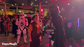 March Of The First Order | Resistance Pov | Disneyland After Dark: Star Wars Nite 2024 4K