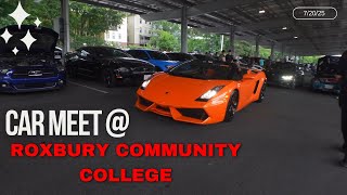 Full Walkthrough: Packed Out Car Meet at Roxbury Community College