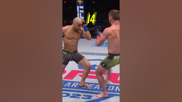 How many leg kicks does it take for a TKO? 🤔