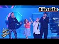 Freche ansage gebt uns ruhig die schuld singen team michi  smudo  finals  the voice kids 2024