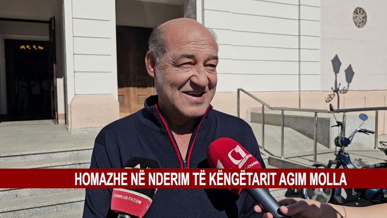 HOMAZHE NË NDERIM TË KËNGËTARIT AGIM MOLLA
