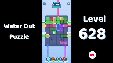 Water Out Puzzle Level 628 Walkthrough 💧 | Step-by-Step Solution | SolutionGuruji