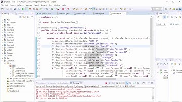 JSP Ajax 고급 회원제 채팅 사이트 개발하기 4강 - 회원가입 DB 기능 구현 (JSP Chatting Service Project #4)