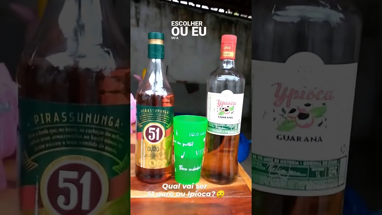 E AÍ QUAL VAI SER? 51 OURO ou IPIOCA?😂 