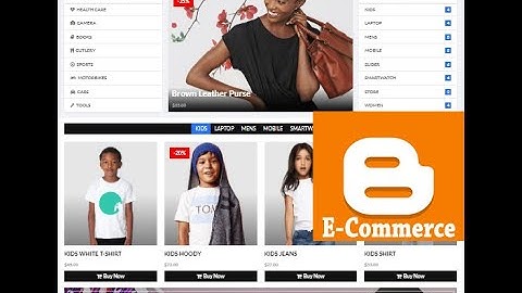 How to create a E-Commerce Website on Blogger 100% Free | E-commerce Website | Earning from Blog