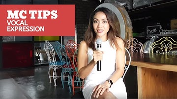 MC Tips - Vocal Expression