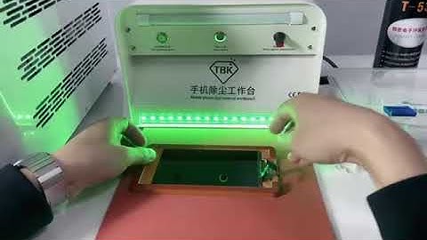 Newest TBK-308 & Vacuum LCD Laminating Machine Products Show and Test --Gowell