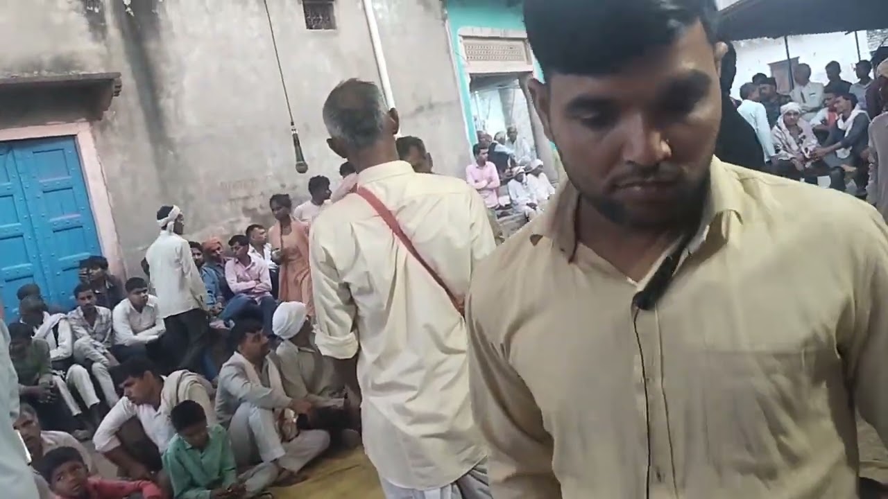 रंगपंचमी के मेले पर टेहरी गांव में गितारी करतार गुर्जर की राजपूती होली।