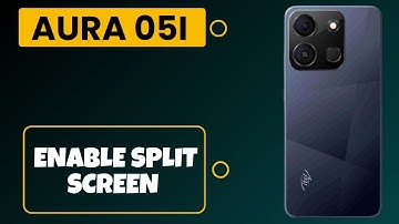 How To Split Screen itel Aura 05i || Enable split screen