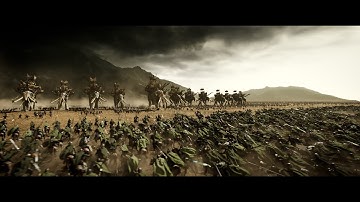 The Lord of the Rings - The Mûmakil - Houdini Crowd Simulation - Nicholas Kapoulas