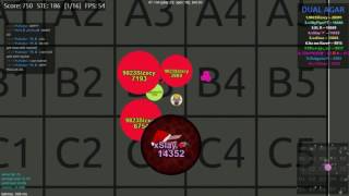 Agar.io Win/Fail Compilation #2 - DOUBLESPLITS, POPSPLIT, TRICK SPLIT