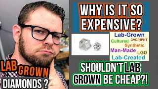 Why are LAB GROWN Diamonds expensive? Should Synthetic Diamonds cost so much? - Real Answers(2020) by Your Average Jeweler 33,945 views 3 years ago 14 minutes, 37 seconds
