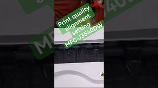 Print quality alignment setting printer MFC-J3530DW printerrepair head paperjam replacedrum