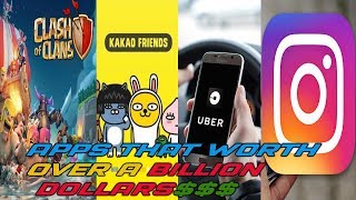 Top 9 Apps Worth Way Over a Billion Dollars || Top money making Android apps