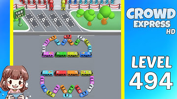 Crowd Express Level 494 Solution Walkthrough