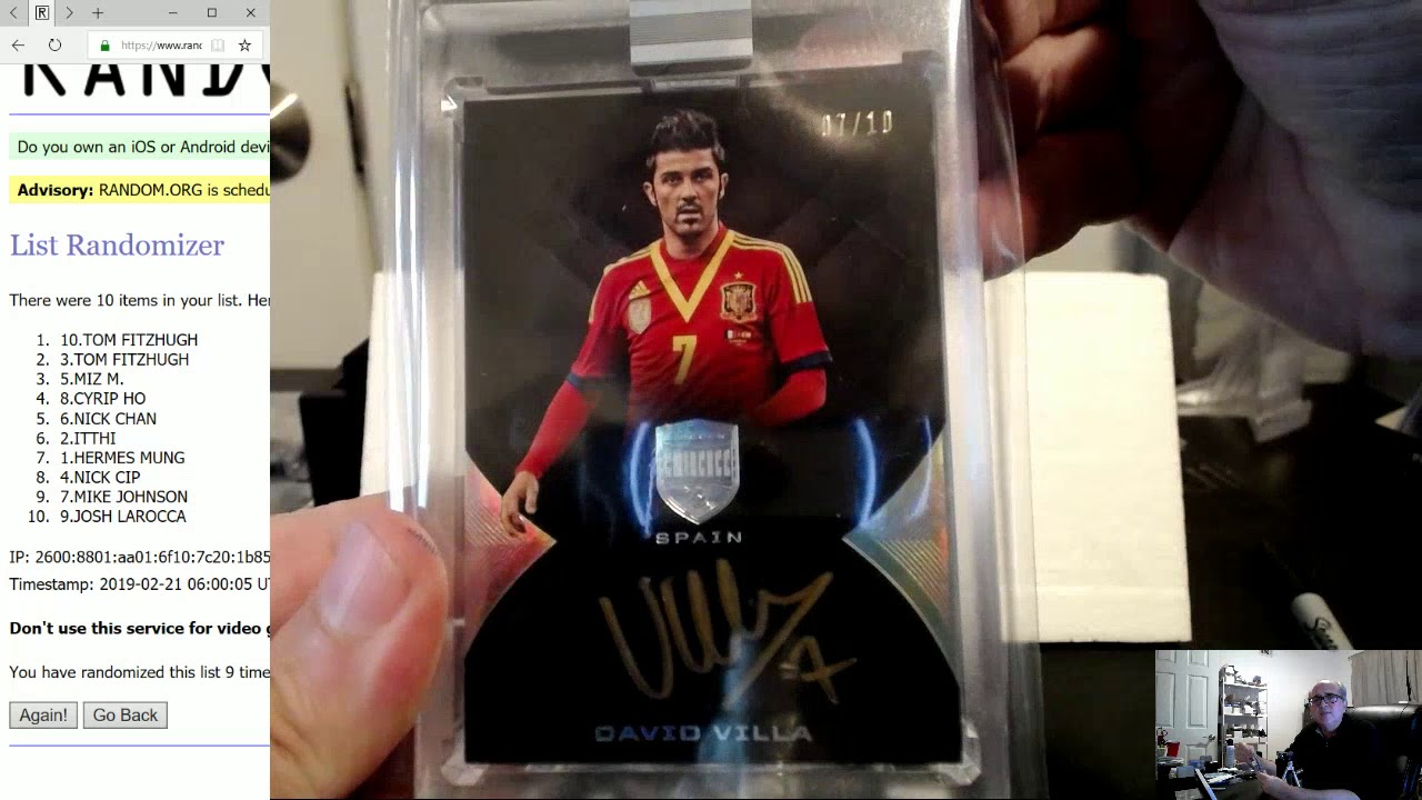 2018 PANINI EMINENCE WORLD CUP SOCCER 1 BOX PICK YOUR PLAYER CASE BREAK #126 football score