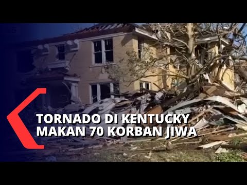 Detik-detik Tornado Terbesar dalam Sejarah Amerika Serikat Terjang Kentucky, Status Darurat!