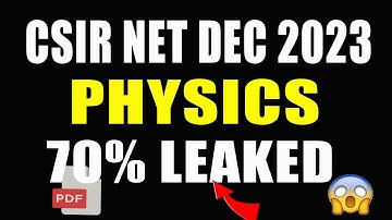 most important topics for csir net physical science | subject wise weightage for csir net physics