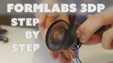 Formlabs Form 1+  Step By Step post-3D-print processing