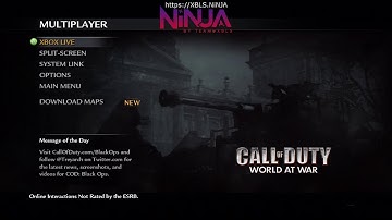 [WAW] NiNJA Engine *v2.1* - few games of COD5
