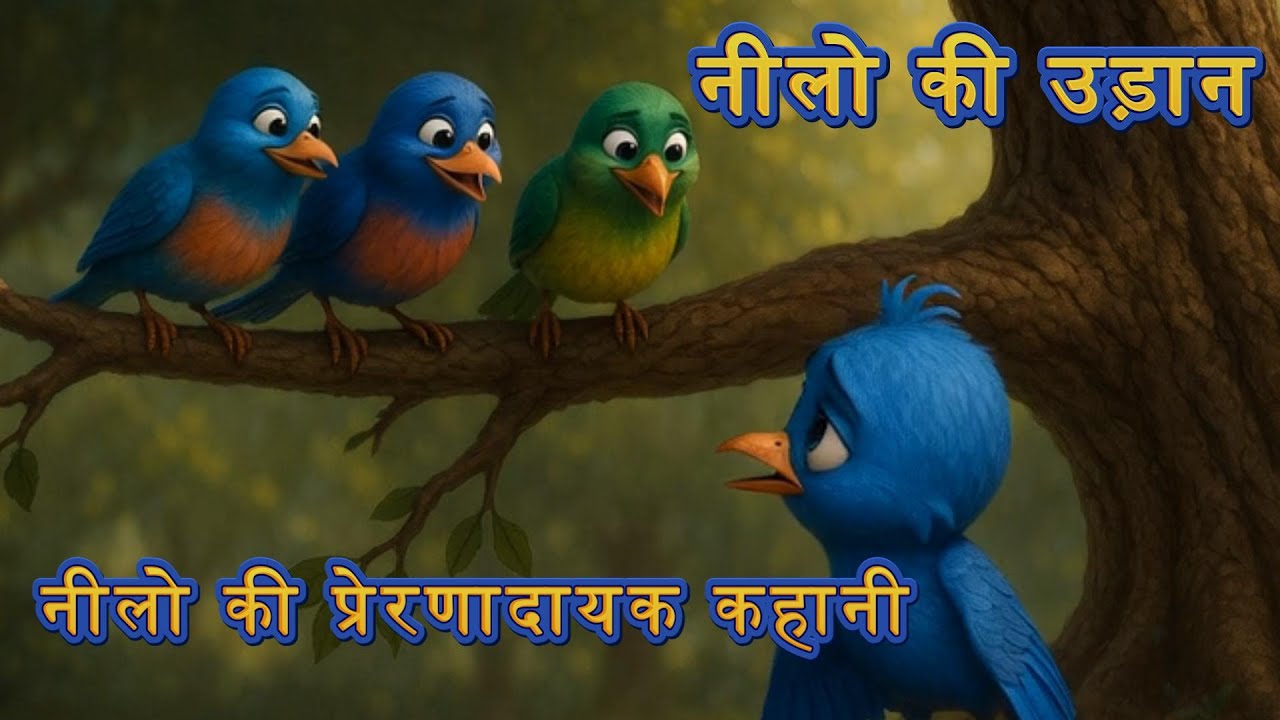 नीलो की उड़ान | प्रेरणादायक कहानी | Himmat Wali Kahani | Motivational Story in Hindi | Birds Story
