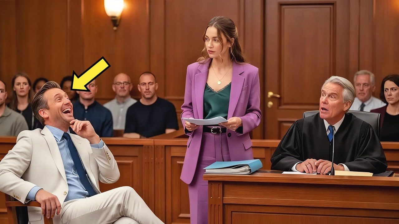 Hän nauroi vaimon edustaessa itseään – Oikeussali haukkoi henkeään, kun hän puhui