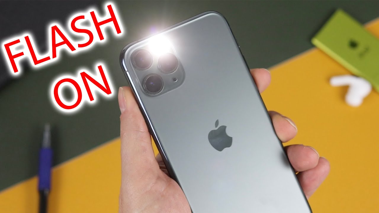 How To Turn On LED Flash Notifications iPhone 11 & iPhone Pro - YouTube