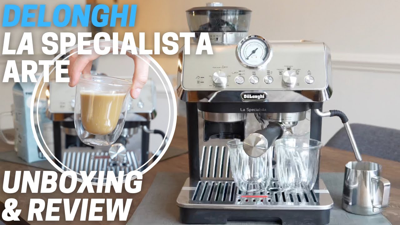 De'Longhi La Specialista Arte Espresso Machine with Grinder, Bean