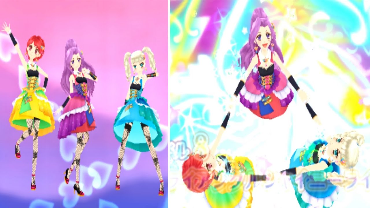アイカツカード 藤堂ユリカ 神崎美月 トライスターコーデ アイカツ