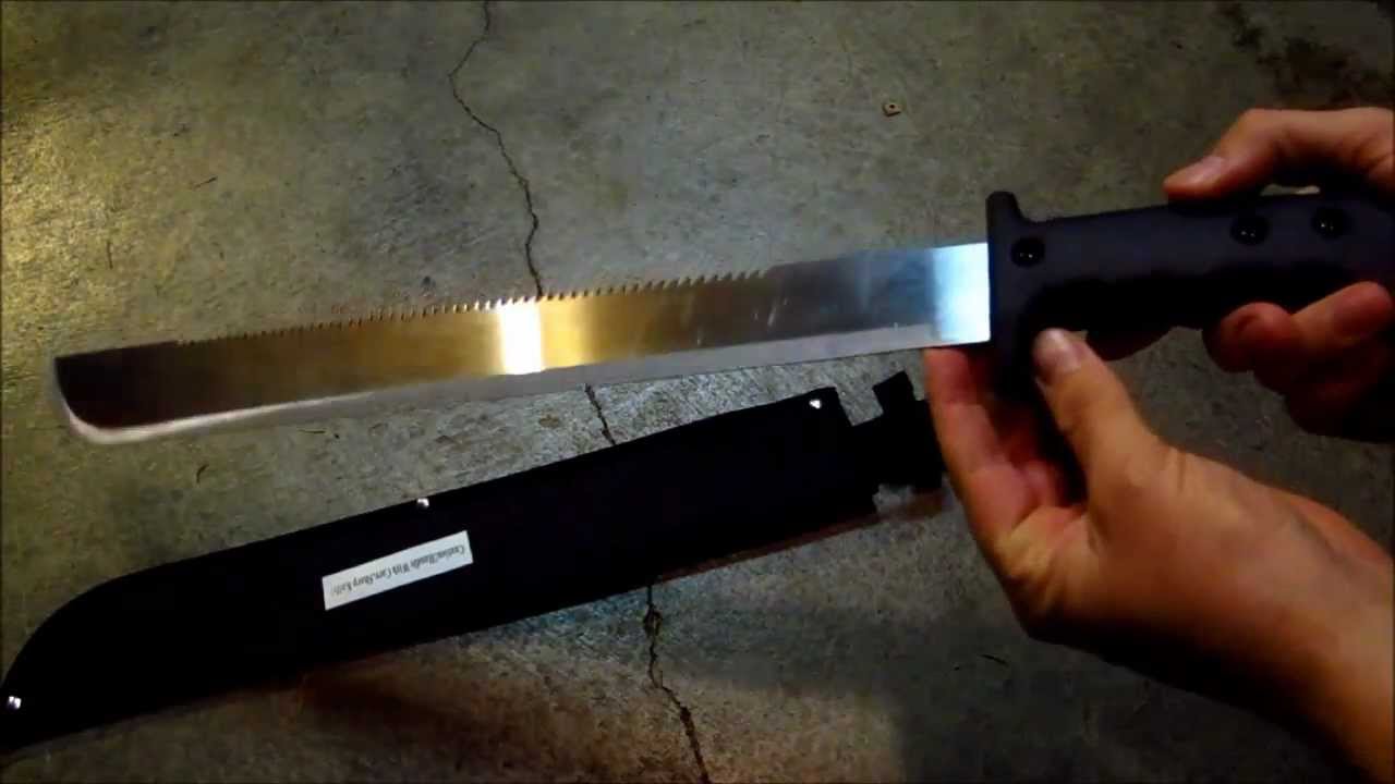Preppers Prepping - You're going to want a machete for SHTF - cheap